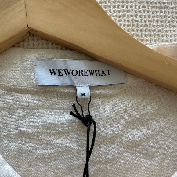 We Wore What NWT Set Button-Up Shirt and Shorts Set - Picture 8 of 8